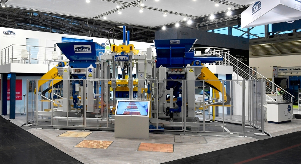 Volledig automatische enkele palletplant voor hoogwaardige betonnen producten in Mali
