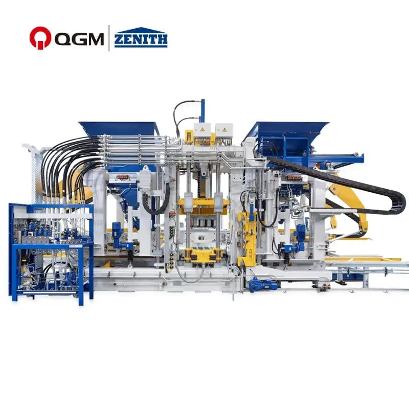 Een revolutie in de bouw met in elkaar grijpende steenmachines