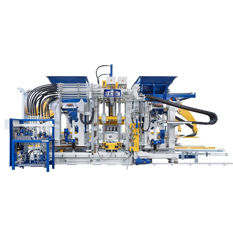 Automatische machine voor het maken van betonblokken
