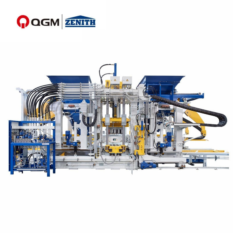 Machine met één palletblokken
